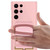 For Samsung Galaxy S23 Ultra 5G GKK Ultra-thin Wristband Holder Phone Case(Pink)