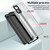 For Motorola Moto E22 / E22i Clear TPU Color PC Frame Phone Case(Black)