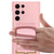 For Samsung Galaxy S23 Ultra 5G GKK Ultra-thin Wristband Holder Phone Case(Red)