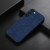 For Samsung Galaxy S23 5G Morocco Texture PU Phone Case(Blue)
