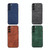 For Samsung Galaxy S23 5G Morocco Texture PU Phone Case(Blue)