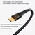 4A USB to Type-C Transparent Fast Charging Data Cable, Length: 1m(Orange)