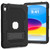 For iPad 10th Gen 10.9 2022 Contrast Color Robot Silicone + PC Tablet Cas(Black)