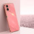 For vivo Y22s XINLI Straight 6D Plating Gold Edge TPU Phone Case(Hawthorn Red)