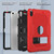 For iPad 10th Gen 10.9 2022 Contrast Color Robot Silicone + PC Tablet Cas(Red+Black)