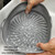 2pcs Air Fryer Grill Mat High Temperature Resistant Silicone Baking Tray, Specification: Large Round Gray
