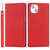 For iPhone 14 Plus Litchi Texture Genuine Leather Phone Case(Red)