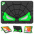 For iPad 9.7 2018 / 2017 / Air 2 Silicone + PC Shockproof Protective Tablet Case(Black+Green) For iPad 9.7 2018 / 2017 / Air 2 Silicone + PC Shockproof Protective Tablet Case(Black+Green)