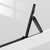 For Huawei Mate Xs 2 GKK Magnetic Folding Bluetooth Keyboard Leather Case with Pen(Carbon Fibre)