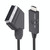 Scart To HDMI-Compatible Converter Video Audio Adapter Cable (Black)