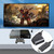 Scart To HDMI-Compatible Converter Video Audio Adapter Cable (Black)