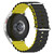 22mm Universal Ocean Style Silicone Two Color Watch Band(Black Yellow) 22mm Universal Ocean Style Silicone Two Color Watch Band(Black Yellow)