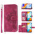 For Xiaomi 13 Skin-feel Flowers Embossed Wallet Leather Phone Case(Wine Red) For Xiaomi 13 Skin-feel Flowers Embossed Wallet Leather Phone Case(Wine Red)
