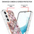 For Samsung Galaxy S23 5G Electroplating IMD TPU Phone Case(Pink Scales) For Samsung Galaxy S23 5G Electroplating IMD TPU Phone Case(Pink Scales)