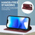 For iPhone 14 Plus Wireless Charging Magsafe Leather Phone Case(Red)