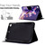 For iPad mini 5 / 4 / 3 / 2 / 1 Electric Pressed TPU Smart Leather Tablet Case(Strawberry Bunny)