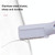 10pcs Stainless Steel Microblading Blades For Eyebrow Trimmer(White)