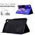 For iPad 10.2 / Air 10.5 2019 / Pro 10.5 2017 Electric Pressed TPU Smart Leather Tablet Case(Butterfly Wolf)