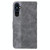 For Tecno Pova Neo 2 Geometric Embossed Leather Phone Case(Grey)