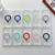 For iPhone 14 Pro Max 3 in 1 MagSafe Magnetic Phone Case(Black + White)
