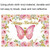1.5m X 1m Butterfly Pattern Photography Backdrop Birthday Party Decoration Background Cloth(MDT10442)
