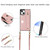 For iPhone 14 Plus Crossbody Wrist Strap Card Holder Phone Case(Black)