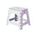 Convenient Folding Home Outdoor Thickened Portable Stool, Color: Violet Medium