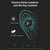 Edifier HECATE GM260 In Ear Wire Control Headphones With Silicone Earbuds, Cable Length: 1.3m(Black)
