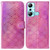 For Infinix Hot 20i Colorful Magnetic Buckle Leather Phone Case(Pink)
