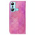 For Infinix Hot 20i Colorful Magnetic Buckle Leather Phone Case(Pink)
