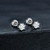 MSE007 S925 Sterling Silver Moissanite White Gold Plated Simple Elegant Earrings MSE007 S925 Sterling Silver Moissanite White Gold Plated Simple Elegant Earrings