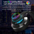 Edifier G5BT Wireless Bluetooth Esports Game RGB Lighting Effect Headset(Black)