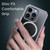 For iPhone 14 Plus TPU Four-corner Airbag Shockproof Magsafe Phone Case(Purple)