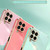 For Samsung Galaxy M53 5G XINLI Straight Edge 6D Electroplate TPU Phone Case(Cherry Purple)
