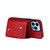 For iPhone 14 Pro Card Slots PU + TPU Leather Phone Case(Red) For iPhone 14 Pro Card Slots PU + TPU Leather Phone Case(Red)