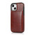For iPhone 14 Plus Shockproof PU + TPU Phone Case(Brown)