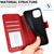 For iPhone 14 Plus Shockproof PU + TPU Leather Phone Case(Red)