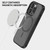 For iPhone 14 Pro Skin Feel Frosted Magsafe Phone Case(Black)