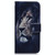 For OPPO A17 Coloured Drawing Flip Leather Phone Case(Lion)
