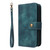 For Google Pixel 6 Pro Multifunctional Card Slot Zipper Wallet Leather Phone Case(Blue) For Google Pixel 6 Pro Multifunctional Card Slot Zipper Wallet Leather Phone Case(Blue)