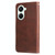 For Huawei nova 10 SE Calf Texture Zipper Leather Phone Case(Brown) For Huawei nova 10 SE Calf Texture Zipper Leather Phone Case(Brown)