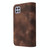 For Samsung Galaxy A22 5G Multifunctional Card Slot Zipper Wallet Leather Phone Case(Brown)