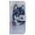 For Realme C33 Coloured Drawing Flip Leather Phone Case(White Wolf)