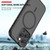 For iPhone 13 Skin Feel Frosted Magsafe Phone Case(Black)