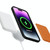 For iPhone 13 Pro Max CD Texture MagSafe Liquid Silicone Phone Case(Dark Purple)