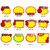 WM205 10bags 21x15cm Explosion Sticker Product Price Tag Supermarket Price Label