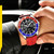 OCHSTIN 7019G Multifunctional Quartz Waterproof Luminous Men Leather Watch(Black)