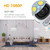 ESCAM PT211 Motion Detection & Tracking 2MP Sound Alarm Cloud Storage Two-way Audio Night Vision WiFi Camera, Plug Type:US Plug