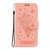 For Motorola Moto G72 Butterfly Rose Embossed Leather Phone Case(Pink)