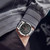 OCHSTIN 7079 Multifunctional Quartz Waterproof Luminous Steel Strap Men Watch(Silver Blue 01)